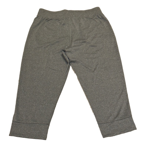 UNDER ARMOUR HeatGear Tech Capri 2.0 Loose Sweatpants size Large Dark Gray✨ - Picture 9 of 13